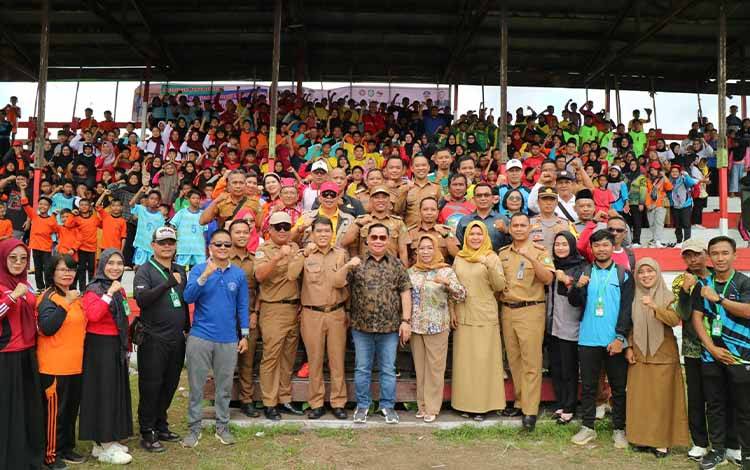 Bupati Kotim Minta Peserta O2SN di Cempaga Jaga Sportivitas