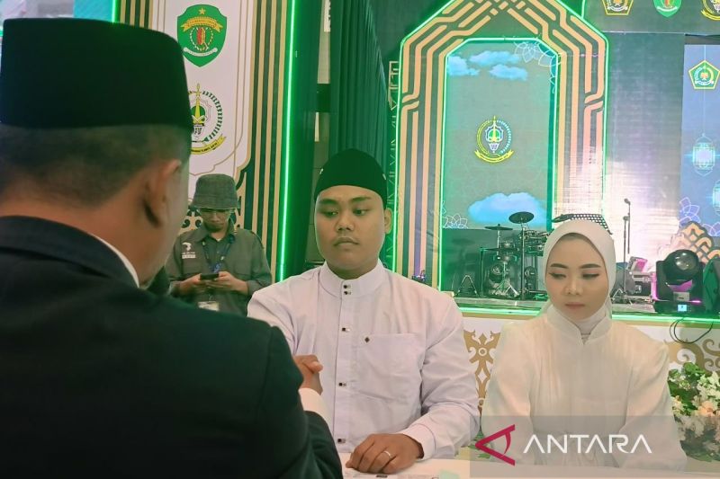 Pernikahan Terpadu di Samarinda Meriahkan MTQN XXX dengan Berkah