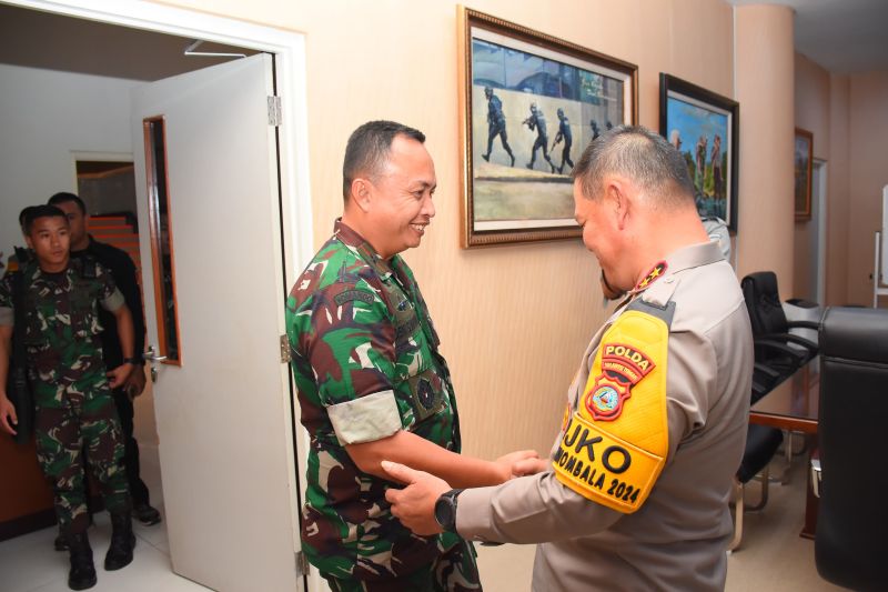 Sinergi Korem 132 Tadulako dan Polda Sulteng Jelang Pilkada 2024