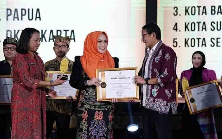 Kalteng Juara I Lomba Video Promosi Wisata