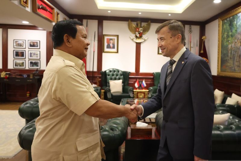 Prabowo Optimis Duta Besar Rusia Perkuat Kerja Sama Pertahanan