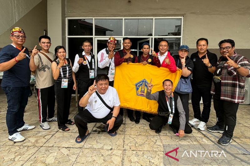 Kontingen Bali menambah medali emas dari cabang olahraga biliar pada PON XXI Aceh-Sumatera Utara, Selasa (10/9/2024) ANTARA/HO-KONI Bali