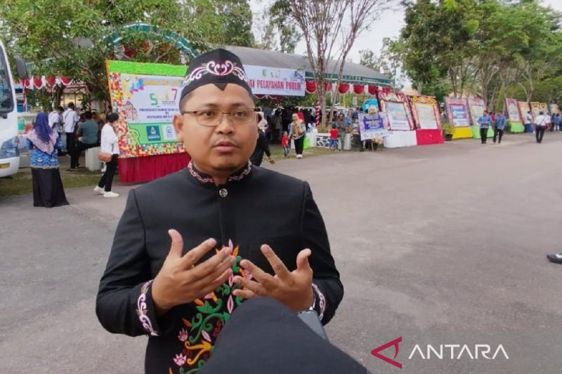Kepala Disdalduk KBP3A Kota Palangka Raya, M Fitriyanto Leksono. ANTARA/Rendhik Andika