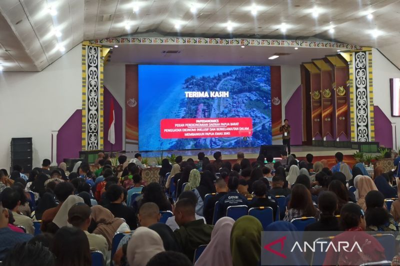 Pelaksanaan kegiatan PAPEDANOMICS 2024 di Universitas Papua, Manokwari, Selasa (10/9/2024). ANTARA/Ali Nur Ichsan
