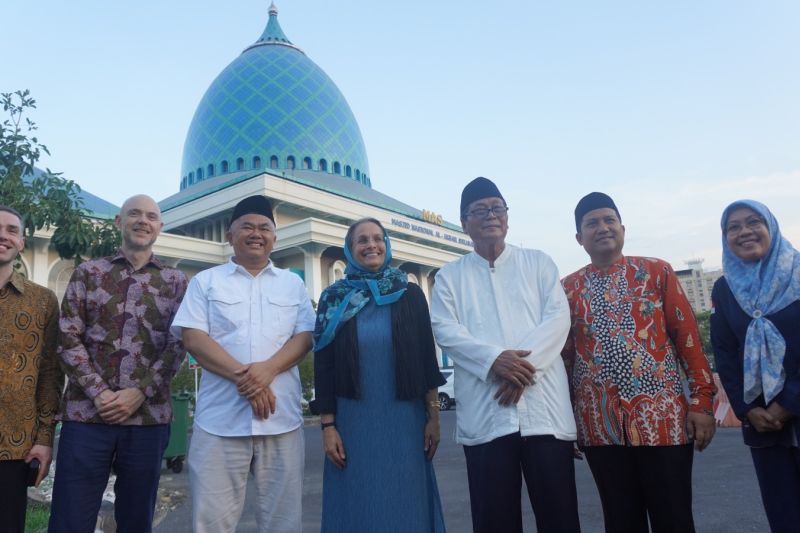 Dubes AS Kagumi Masjid Al-Akbar Surabaya dan Toleransi Beragama