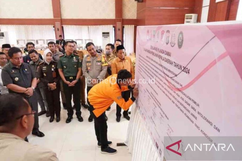 Deklarasi Damai Pilkada 2024 di Kabupaten Bekasi untuk Keamanan dan Kedamaian