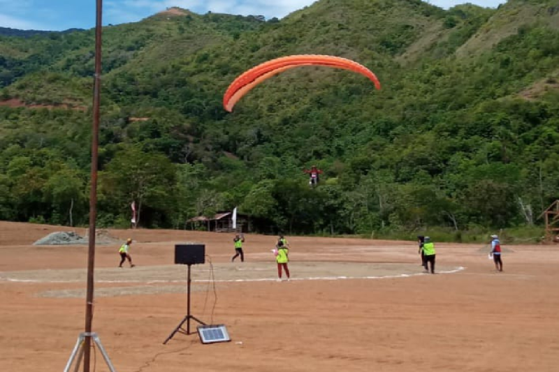 Pertandingan Paralayang PON Aceh-Sumut 2024 Ditunda Karena Angin Kencang