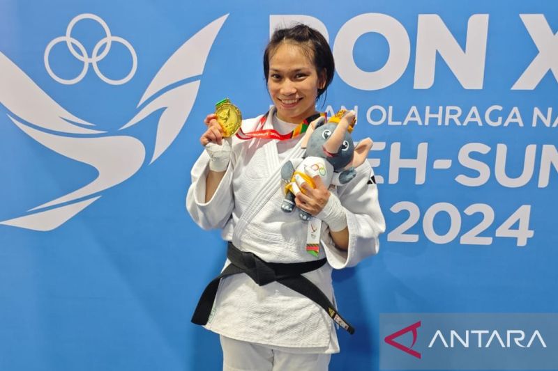 Maryam March Maharani Pertahankan Gelar Juara Judo di PON XXI