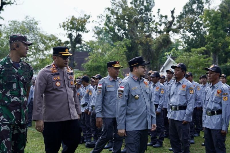 Pemkab HST Siapkan 845 Anggota Satlinmas untuk Amankan Pilkada 2024