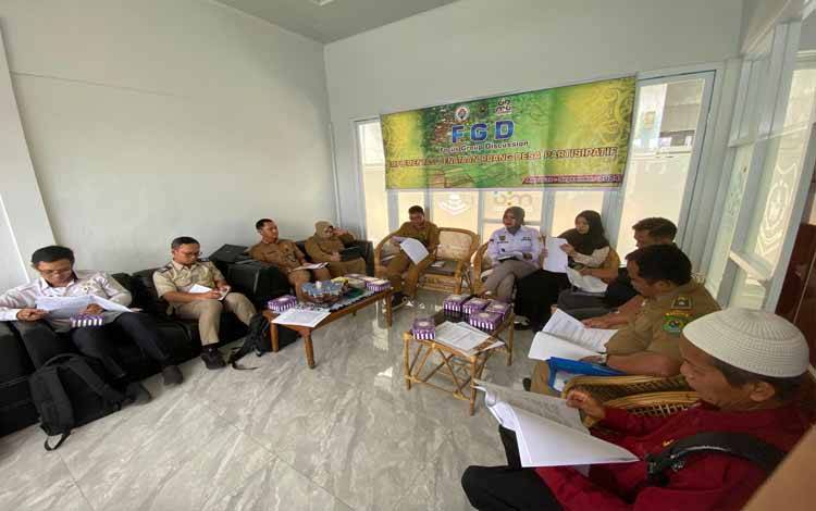 DPMD Kapuas FGD Tata Ruang Desa Partisipatif