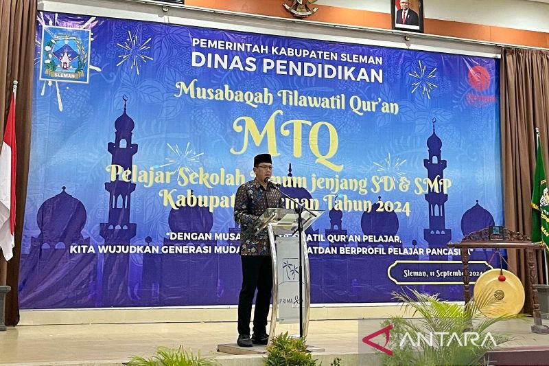 MTQ Antarpelajar di Sleman, Cetak Generasi Muda Unggul dan Moderat
