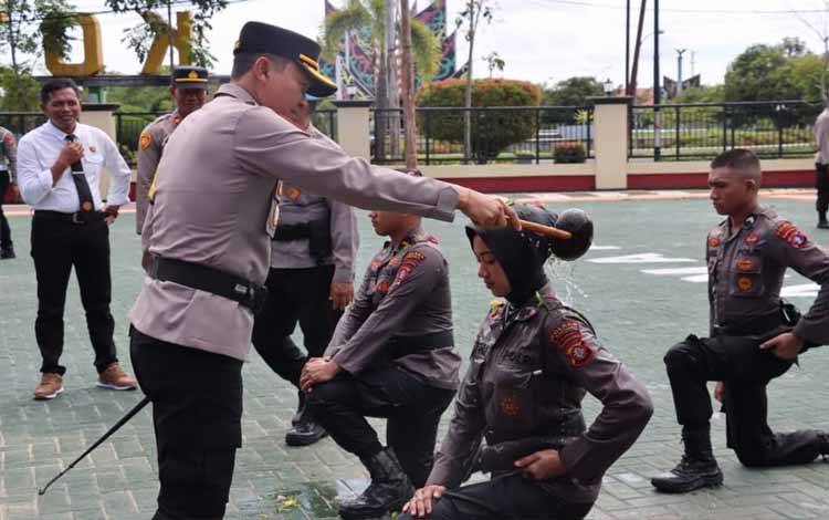 Polres Kapuas Gelar Tradisi Penyambutan dan Orientasi Bintara Remaja