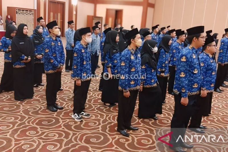 Ilustrasi - Pelantikan ASN Pemprov Kepri tahun 2023. (ANTARA/Ogen)