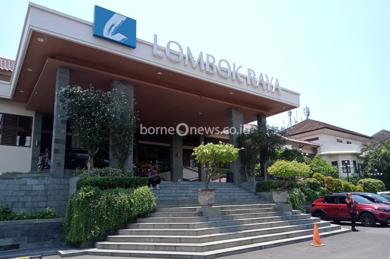 Salah satu hotel di Kota Mataram, Provinsi Nusa Tenggara Barat. ANTARA/Nirkomala