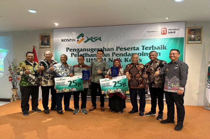 Kospin Jasa Apresiasi Program Peningkatan Kompetensi UMKM Pekalongan