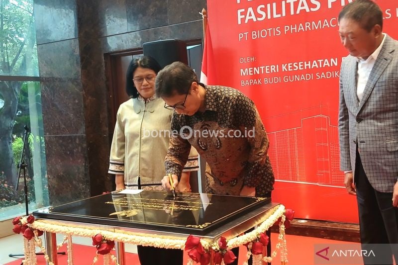 Peluncuran Fasilitas Vaksin PT Biotis Dukung Kemandirian Kesehatan