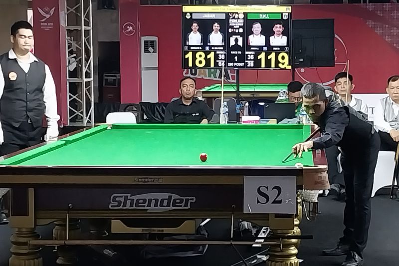 Dua Tim Biliar Jawa Barat Melaju ke Semifinal PON 2024