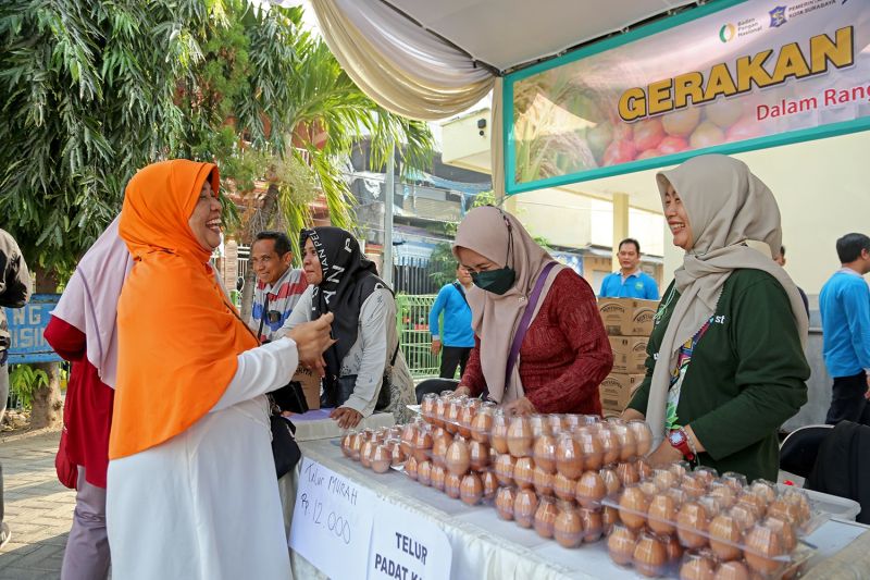 Pemkot Surabaya Gelar Gerakan Pangan Murah untuk Tekan Inflasi