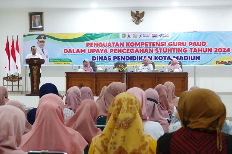 Pemkot Madiun Latih Guru PAUD untuk Cegah Stunting Anak