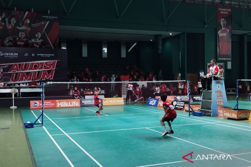 Audisi Beasiswa Bulu Tangkis PB Djarum di Kudus, 1.966 Peserta Mendaftar