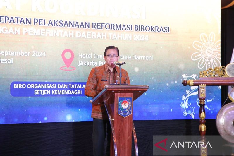 Kemendagri Dorong Pemda Tingkatkan Komitmen Reformasi Birokrasi