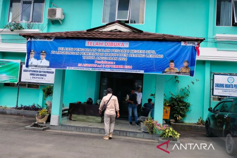 Jumlah Pendaftar Seleksi CPNS di Rejang Lebong Tembus 1.044 Orang