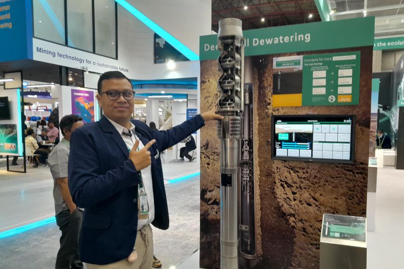 Pompa Air Tenaga Surya Pertama untuk Pertambangan di Indonesia