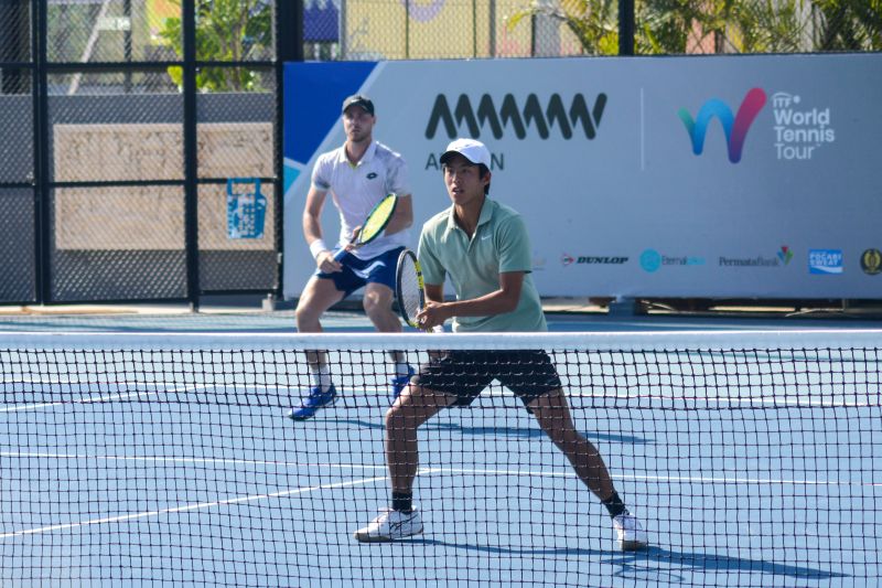 Nathan Barki Tantang Unggulan Pertama di Semifinal ITF M25 Bali