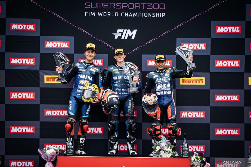 Kakak Beradik Indonesia Raih Podium di World Supersport 300 Prancis