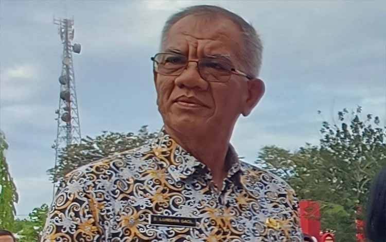 Plh Sekretaris Daerah Kotawaringin Timur Sanggul Lumban Gaol. (FOTO: DEWIP)