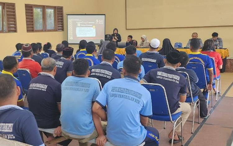 Sosialisasi Pilkada 2024 Terus Digelar, KPU Kobar Sambangi Lapas Kelas IIB Pangkalan Bun