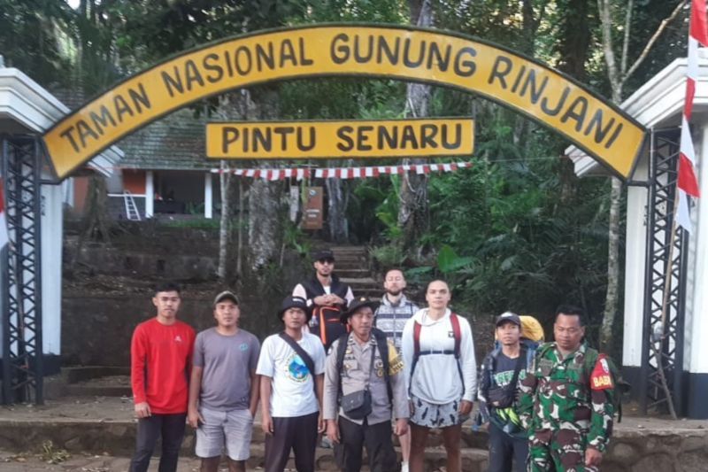 Tim Gabungan Lakukan Pencarian WNA Hilang di Gunung Rinjani