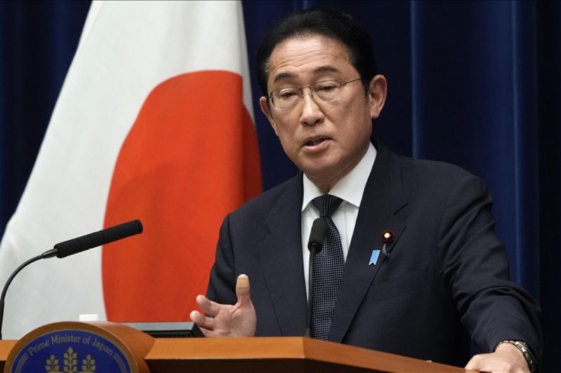 Perdana Menteri Jepang Fumio Kishida. ANTARA/Anadolu/py