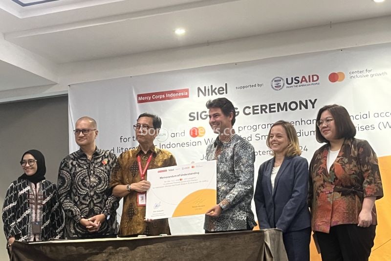 Kolaborasi Mercy Corps dan Nikel, Pemberdayaan UKM Perempuan