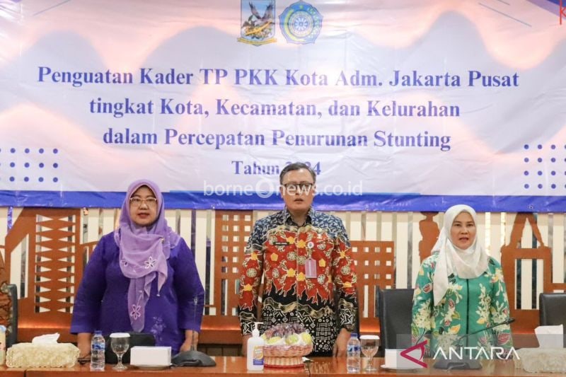 Pemkot Jakarta Pusat Perkuat PKK untuk Atasi Stunting Balita