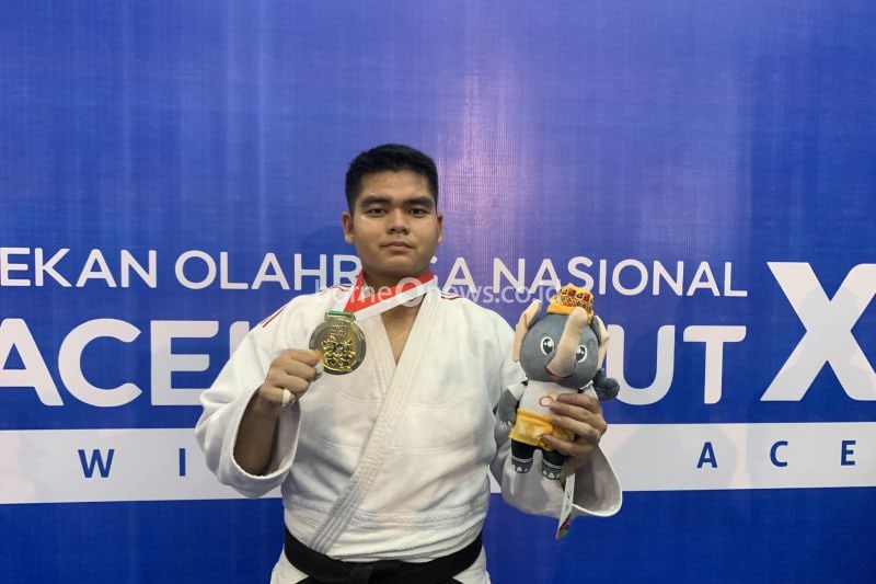 Atlet Judo Rafi Fadillah Sumbangkan Emas untuk Jawa Barat