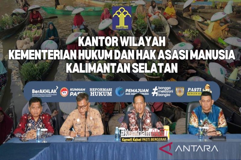 Kemenkumham Kalsel Perkuat Sinergi Keimigrasian dan Pemasyarakatan