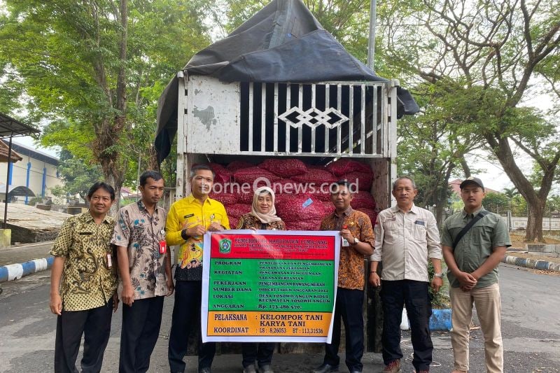 Pemkab Lumajang Salurkan 2,8 Ton Bibit Bawang Merah untuk Petani