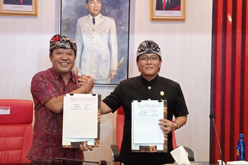 Kerjasama Bangli dan Badung, Tingkatkan Distribusi Pangan dan Kesejahteraan Petani