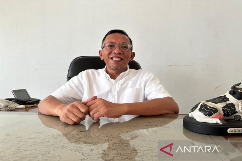 Plt Kepala Dinas Arpusda Kabupaten Boyolali Arief Gunarto, saat mmberikan keterangan di Boyolali, Jumat (13/9/2024). ANTARA/Bambang Dwi Marwoto.