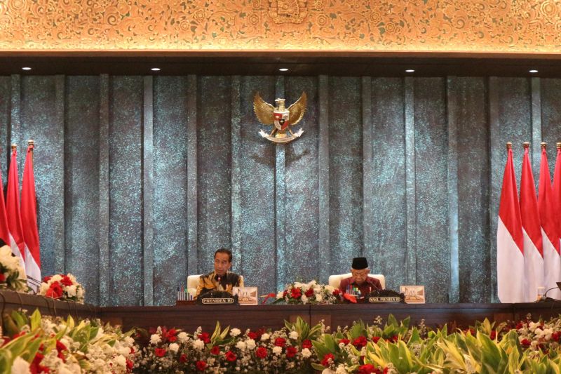 Presiden Jokowi Minta Menteri Sampaikan Capaian Pemerintah