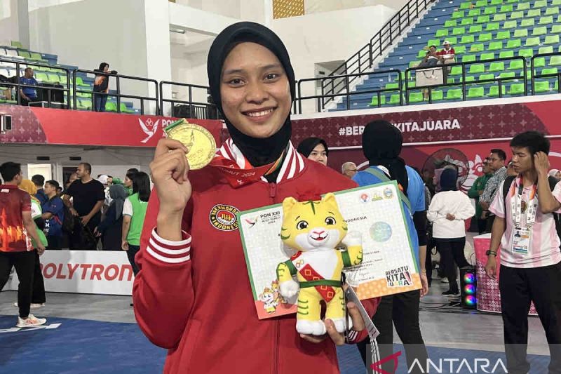 Silvana Lamanda Raih Emas Taekwondo di PON 2024 untuk Gorontalo