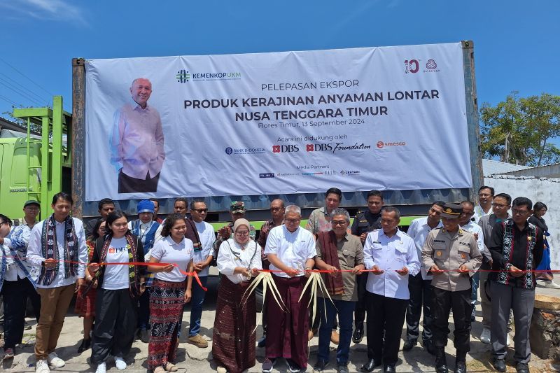 KemenKopUKM Dorong Ekspor Kerajinan Anyaman Lontar NTT