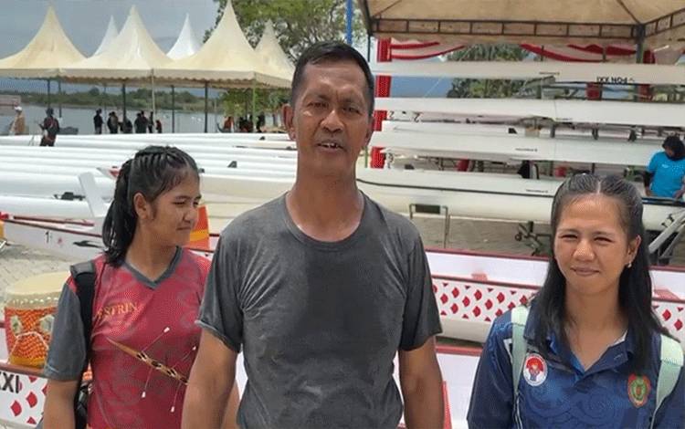 Tim Rowing Dayung Kalteng Finish Urutan Lima dan Enam di PON XXI
