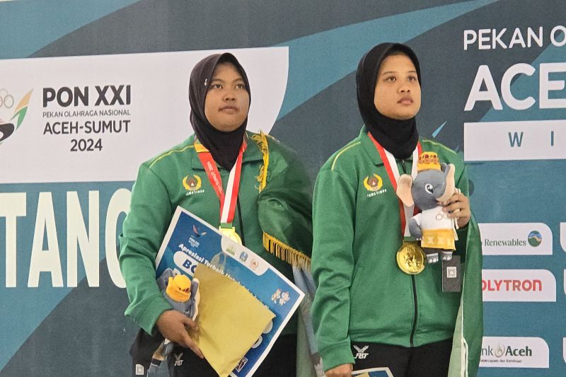 Jawa Timur Raih Emas Ganda Putri, Dekati Aceh di Klasemen PON