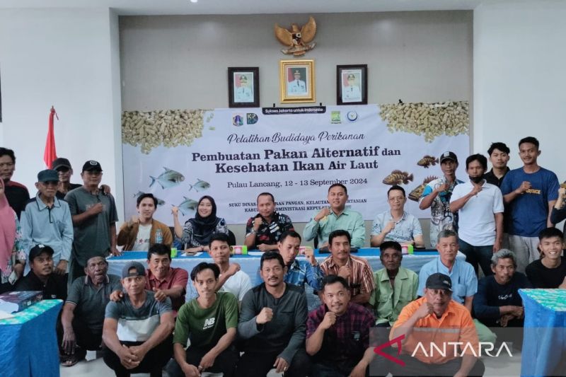 Pelatihan Budi Daya Ikan di Kepulauan Seribu Tingkatkan Kemandirian