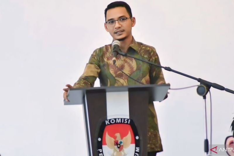 Ketua KPU Bintan Haris Daulay. ANTARA/Ogen