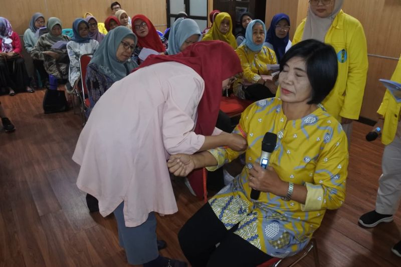 UI beri pelatihan layanan kesehatan bagi lansia berbasis Icope (ANTARA/ Foto: Humas UI)