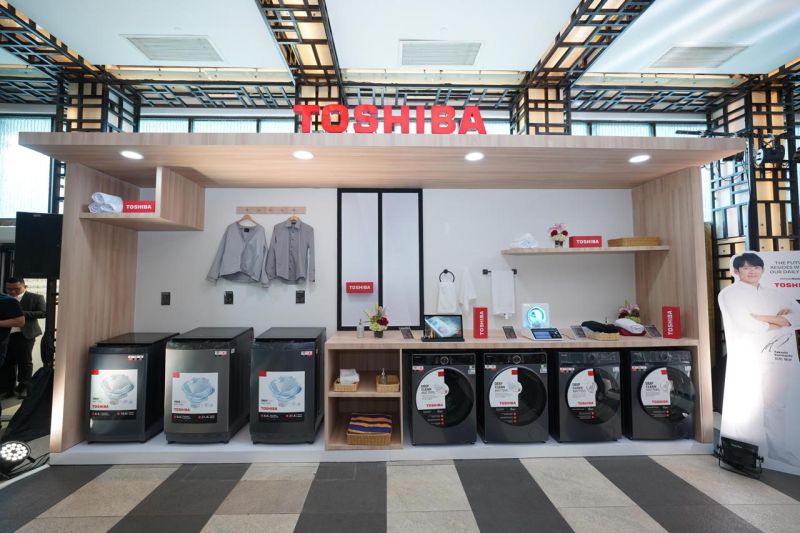 Toshiba Luncurkan Mesin Cuci Canggih yang Lindungi Kesehatan Kulit