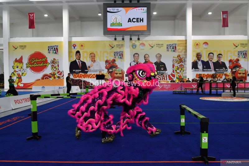 Barongsai Menjadi Cabang Olahraga Prestasi di PON XXI Medan